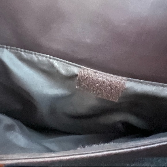 Samsonite brown leather computer bag - Picture 4 of 5